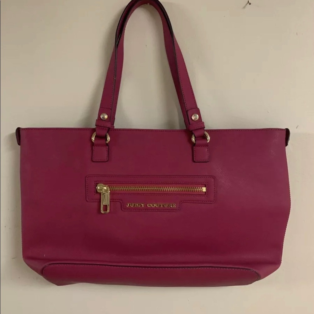 Juicy Couture Largr Sophia Pink Tote - New